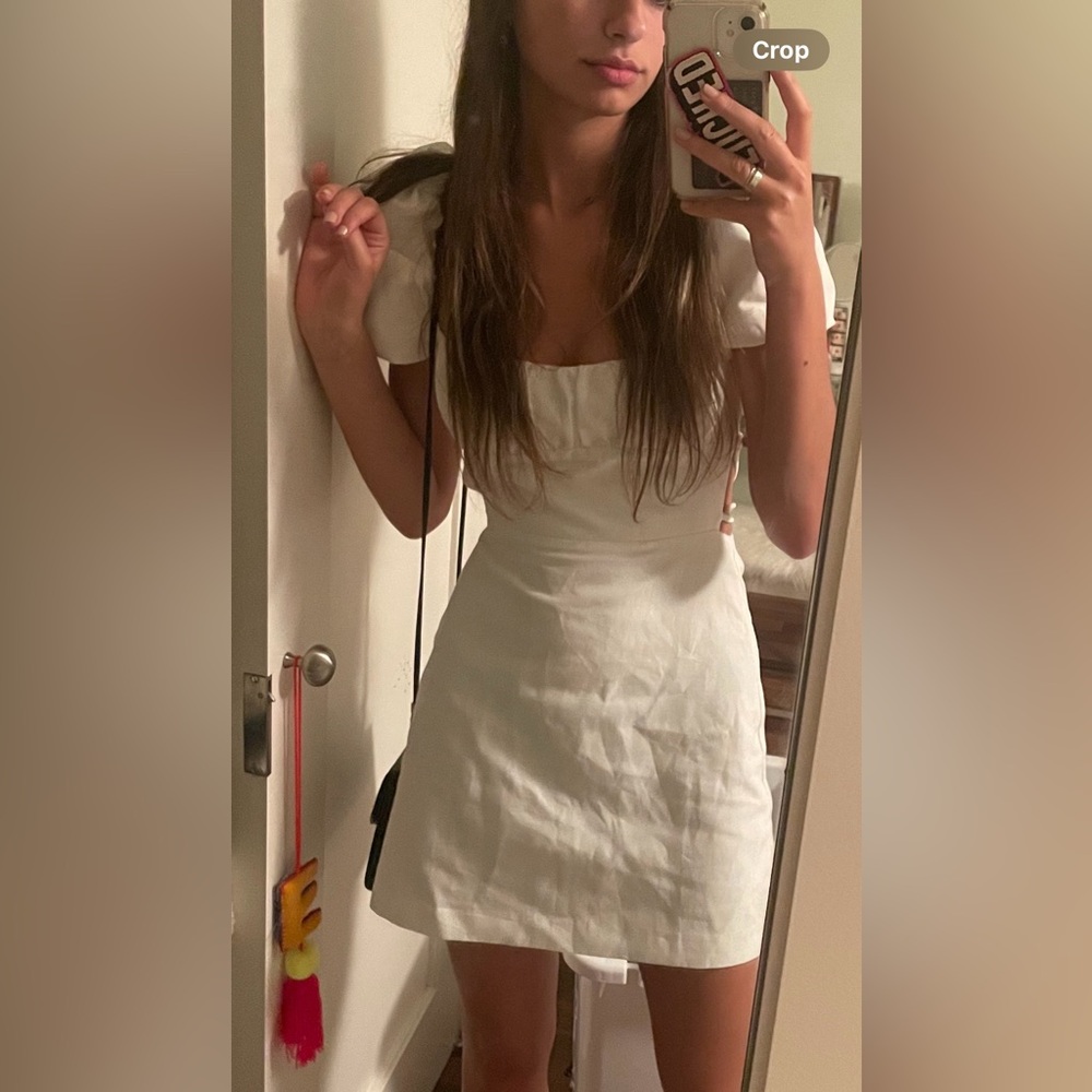 Linen Zara dress XS